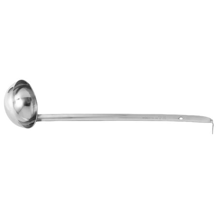 

3 Pieces Stainless Steel Ladle Soup Handle Ladle with Pouring Rim for Kitchen Cooking Soup Sauce (4 Oz)