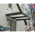 thumbnail image 4 of Palram - Canopia Sophia XL 2000 6' x 5' Acrylic Awning - Gray/Mist, 4 of 7