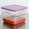 thumbnail image 3 of Cambro Camsquare Polycarbonate Round Food Container Clear, 12 qt. | 1 Each, 3 of 3