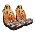 thumbnail image 2 of Sikiie Fall Farmhouse Pumpkins1 Car Seat Covers 2PCs Front Car Seat Covers Universal fit for Most Cars SUVs and Trucks-2 PCS, 2 of 9
