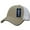 Khaki/White, variant on Low Crown Mesh Golf Cap, Khaki/White
