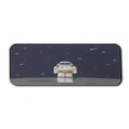 thumbnail image 1 of Travel Computer Mouse Pad, Cosmic Astronaut on Moon with Planet Earth Reflection on Headguard, Rectangle Non-Slip Rubber Mousepad Large, 31" x 12" Gaming Size, Multicolor, by Ambesonne, 1 of 2