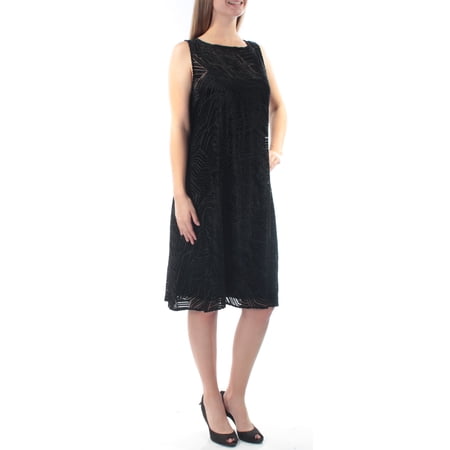 ALFANI $140 Womens New 1271 Black Shift Formal Dress 14W Plus B+B