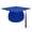 Blue, variant on Hats For Women Beret Red Classic For High School Bachelor Master Unisex Adult Grad Graduation Decorations Kit Womens Hats