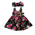 thumbnail image 1 of Nouvelle Robe d'Été Florale pour Bébé Fille Robes de Fête Princess 0-4 Ans, 1 of 5