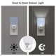 thumbnail image 3 of Fotbe Cute Poodle Dog Luz Nocturna LED, Luz de Noche con Sensor de Luz Natural de Anochecer a Amanecer, Se Enchufa a la Pared, Blanco Cálido 0.5W-EU, 3 of 7