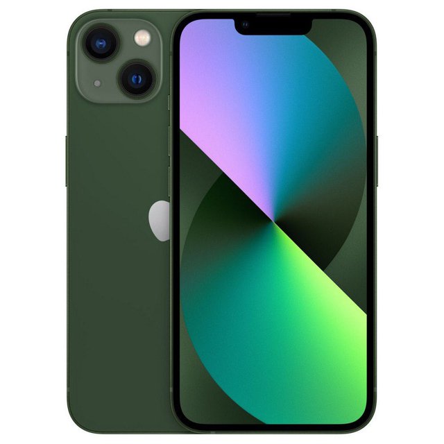 Restored Apple iPhone 13 256GB Fully Unlocked Alpine Green Excellent (Certified Refurbished)