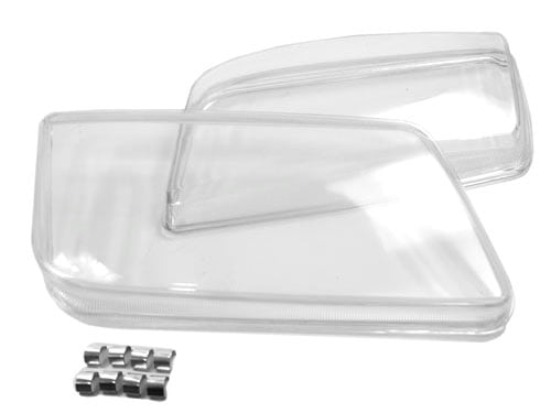 Plastic Headlamp Headlight Lenses Replacement fit for VW MK4 Jetta Bora 99-04