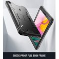 thumbnail image 3 of Poetic Étui Antichoc Intégrale, Protecteur d'Écran Intégré, Révolution, pour Samsung Galaxy Tab A Tablet 8.0 Pouces (2019), Noir, 3 of 7