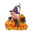 thumbnail image 1 of Colgante de calabaza de Halloween para coche, jardín, patio y mochilas. Estilo B, 1 of 7