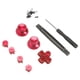 thumbnail image 3 of Kits de reemplazo de almohadilla D, kit de reemplazo de botones Botones Dpad de aluminio Kit de botones para controlador P Valor inmejorable, 3 of 9
