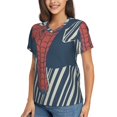 thumbnail image 2 of Spider-Man T-Shirt à Manches Courtes Col en V pour Femmes, 2 of 7