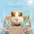thumbnail image 4 of Miangastore Hamster Cooling Board Wooden Material 1Set 3.9X3.9X1In, 4 of 8