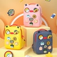 thumbnail image 4 of Vogacara Niños Bolsa de dibujos animados DIY EVA Niño Juguete Decoración Bolsa de gran capacidad Juguetes rosado Vogacara FN000141-03, 4 of 6