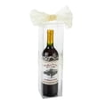 thumbnail image 2 of Vino Vision Clear Plastic Wine Box - Pop & Lock Bottom - 12 1/2" x 3 1/2" x 3 1/2" - 100 count box, 2 of 3