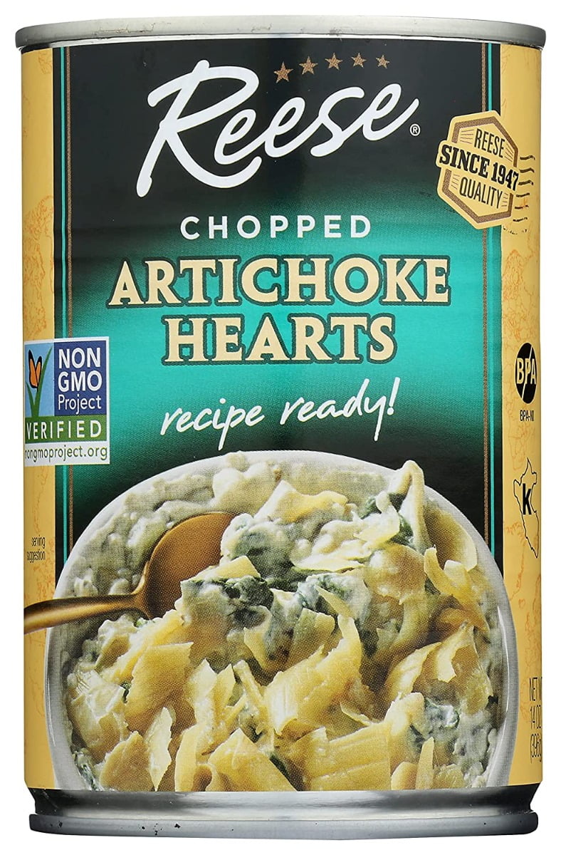 Chopped Artichoke Hearts, 14 oz, 1 Pack