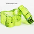 thumbnail image 4 of Thickened  Nail Brush Holder, Multi Purpose Cup With Lid, Transparent & Sturdy For Manicure Tools, 4 of 8