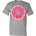 thumbnail image 3 of Inktastic Hot Pink Donut T-Shirt, 3 of 5