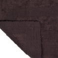 thumbnail image 2 of Lavish Home 60x24-Inch Machine Washable Cotton Bath Mat (Chocolate), 2 of 3