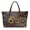 Leather Butterfly Sunflower, variant on ZUXONGSY Leather Wolf Print Top Handle Tote Bag for Women Large Capacity Tote Handbag Portable Top Handle Satchel with Inner Pocket for Travel Vacation