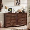 thumbnail image 6 of Joaxswe 4 Drawers Dresser for bedroom, Wood Chest of Drawers with Deep Storage, Tall Modern Bedroom Chest for Closet Hallway, Entryway, Brown, 6 of 6