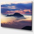 thumbnail image 2 of Amazing Java Mountain in Fog - Oversized Landscape Canvas Art, 2 of 3