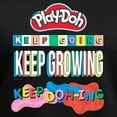 thumbnail image 3 of CafePress - Play Doh Keep Going Keep Growing T Shirt - Women's V-Neck Dark T-Shirt, 3 of 4