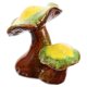 thumbnail image 1 of Artificial Fake Mini Mushrooms Figurine Indoor Use Outdoor Garden Decorations 4.7×3.5×3.1in High Simulation 1Set, 1 of 5