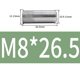 thumbnail image 2 of Tuerca de remache de cabeza avellanada de acero inoxidable 304, tuercas remachadas redondas con inserto sellado moleteado, Nutsert, 30 Uds., 2 of 6