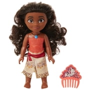 Disney Princess Petite Moana 6 inch Fashion Doll with Beautiful Outfit and Comb