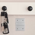 thumbnail image 4 of Minkissy 1 Set Z Clips Aluminium For Adjustable French Cleat Picture Hanger In Home Use, 4 of 6