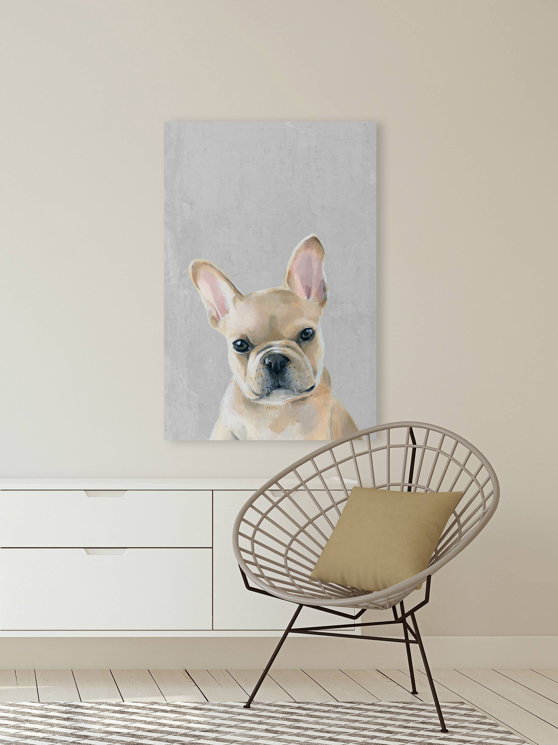 Marmont Hill "The Closest Look" Painting Print on Wrapped Canvas