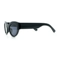 thumbnail image 6 of Womens Thick Plastic Cat Eye Retro Vintage Mod Style Gothic Sunglasses Shiny Black, 6 of 8