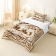 thumbnail image 2 of Homewish 3D Dragon Print Twin Comforter Sets,Magical Wildlife Bedding Set,Cream,Reversible,2 Pieces,1 Comforter and 1 Pillowcase, 2 of 7