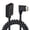 Right bend, variant on Drrntien Thin Mini Video Camera Adapter Cable 8k60hz 4k120hz Fast speed Spring Coiled Cord For Laptops DSLR 1.2m