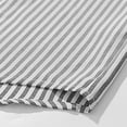 thumbnail image 6 of Mens Casual Striped Long Sleeve Shirt Button Down Pinstripe Dress Shirts for Men Collared office Work Business with Pocket Gray, 6 of 9
