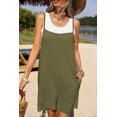 thumbnail image 2 of Ekouaer Summer Rompers for Women Floral Beach Sleeveless Shorts Overalls Boho Outfits 2026 Jumpsuit With Pockets, 2 of 6