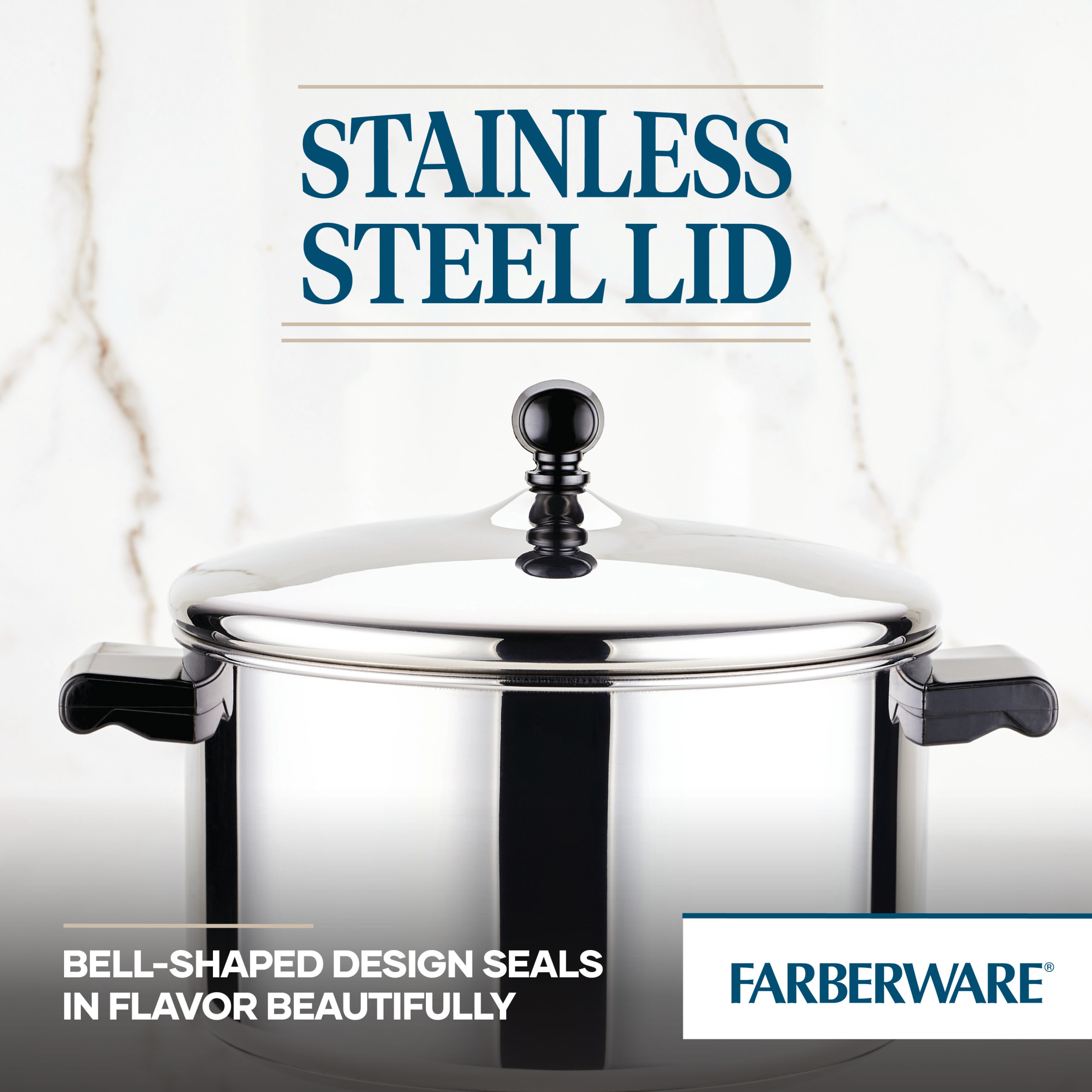 Farberware Classic 6 Quart Stainless Steel Covered Saucepot - image 4 of 9