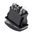 thumbnail image 3 of LED Light Bar Rocker Switch , 12V 24V Waterproof 5 Pin LED Light Bar Toggle Rocker Switch SPST ON-OFF For Car Boat Truck, 3 of 8