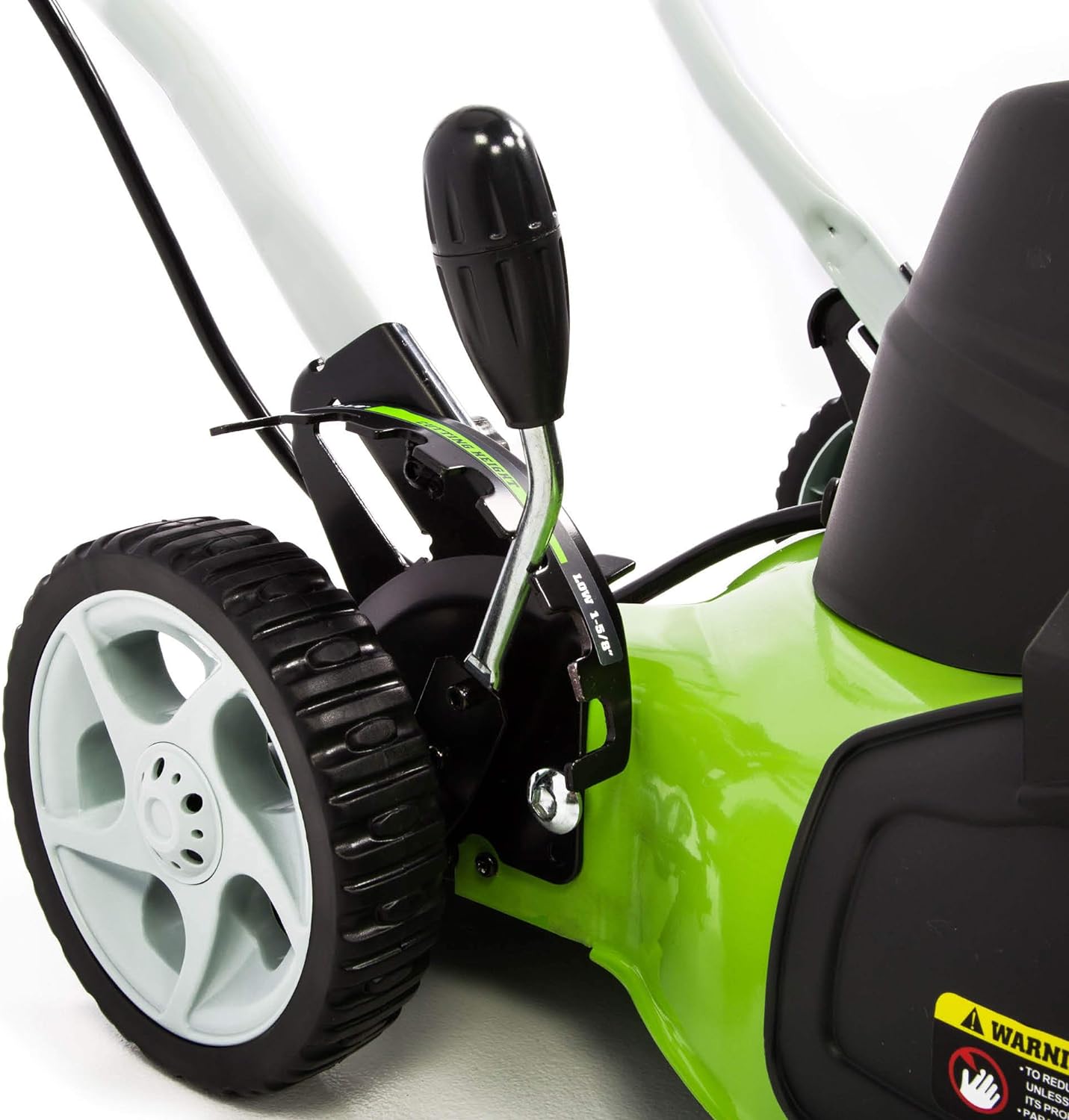 Greenworks 18" Corded Electric 12 Amp Push Lawn Mower 25012 - image 4 of 6