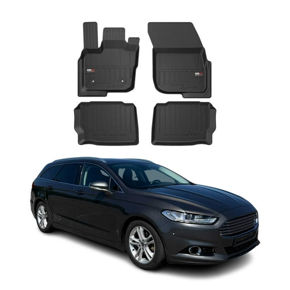 OMAC Premium Floor Mats for Ford Fusion mk2 Sedan 2013-2020 Heavy Duty 3pcs