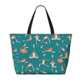 thumbnail image 2 of Easygdp Giraffes Doing Various Yoga Bolsa de Viaje de Playa de Gran Capacidad, Bolsa Tote Perfecta para la Playa, Escapadas de Fin de Semana y Viajes, 2 of 7