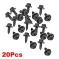 thumbnail image 1 of Autocparts Hex Head Screw Kit, 10-100PCS Phillips Bolt Retainer Fasteners for Mudguard, Liner, Under Cover, Wheel Arch, Automotive Panel Clips, Steel, Multi-Count Packs, 1 of 8