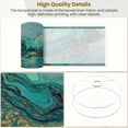 thumbnail image 3 of Linen Drum Lampshades Marble abstract acrylic Nature blue marbling artwork 13"x13"x10" Light Shade for Table Lamps Floor Lamp Shades Lampshade Replacement Assembly Required, 3 of 8