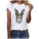 thumbnail image 1 of Puntoco blusas sueltas casuales con estampado interesante y cuello redondo para mujer Puntoco Puntoco-4641, 1 of 7
