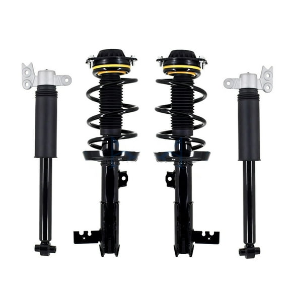 Set 4 Front Quick Complete Strut-Coil Spring-Rear Shock For 2018-2022 Chevrolet Equinox FWD
