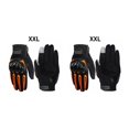 thumbnail image 2 of Guantes de moto Eigraketly para hombre transpirables con pantalla táctil negro M, 2 of 6