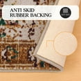 thumbnail image 4 of Superior Aldrich Oriental Non-Slip Indoor Runner Rug, 2' 7" x 8', Ivory, 4 of 5