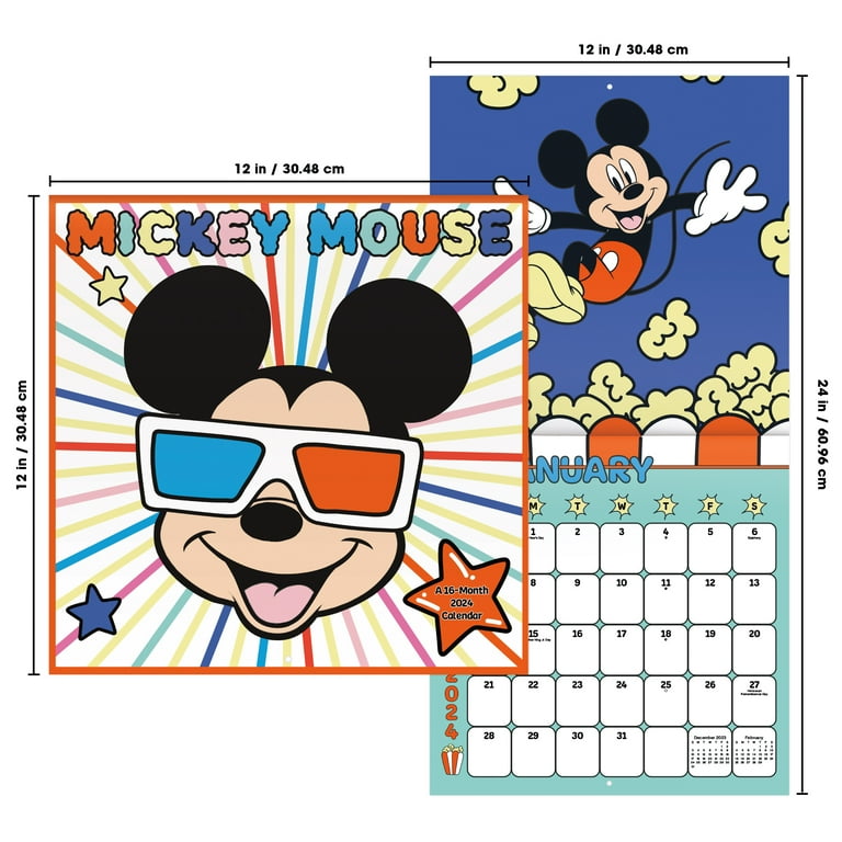 Disney Mickey Paper 12x12 Mickey Phrases