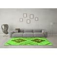 thumbnail image 3 of Ahgly Company Indoor Rectangle Abstract Green Modern Area Rugs, 2' x 4', 3 of 4